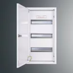 Rozdzielnica n/t modułowa RZ 6NN 3x12S 537x288x130; szyna TH35; IP30; RAL 9003