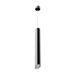 PIXO 510 wisząca max 1x50W, GU10, 230V, kolor srebra, czarny głęboki (mat struktura) RAL 9005 T068P51Wh963116