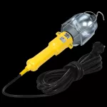 LWP-1/5 Lampa warsztatowa przenośna z hakiem i włącznikiem IP20 E-27, (H05RN-F 2X075 mm2); 5m; żółto-czarna