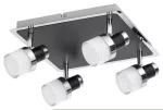 5024 Lampa łazienkowa Harold LED/20W IP44 (1600lm,4000K) chrom/czarny/opal 230V, 50Hz