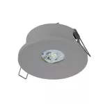 Oprawa AXP IP65/20 LED 6W 570lm (opt. road) 3h jednozadaniowa szara