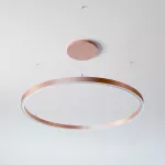 ALFREDO 1715/U wisząca DIRECT LED PHILIPS LV 115W/17760lm/3000K/TD/CAS, 230V, kolor miedzi (gładki mat)