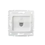 LOGI 02-1390-002 bi Gniazdo komuterowe pojedyncze (RJ45Cat 5e Jack)