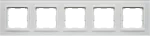 VENA2 Xglass Ramka 5x BIAŁY + biały