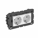 STD-D0C8 RW2 Gniazdo 0°, podwójne Connect 80