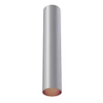 PIXO 310 stropowy max 1x50W, GU10, 230V, kolor miedzi, srebrny aluminiowy (mat struktura) RAL 9006 T068D31Sh961101