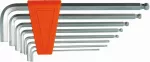 KLUCZE HEX 8CZ.1,5-8MM KULISTE Cr-V