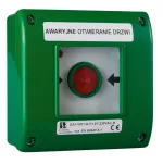OA1-WER.NADTYN.PRZYCISK WCISKANY RĘCZN. 1 TOR ZWIER.+LED SYGN.230VAC