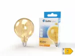 Led FLMG G95 GOLD E27 4W 450lm ciepła