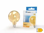 Led FLMG G125 GOLD E27 6W 700lm ciepła