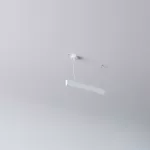 AVAR 570 wisząca, dyfuzor oval OPAL, LED PHILIPS LV 12,8W/1973lm/930/TD/CAS, 230V, biały sygnałowy (mat) RAL 9003