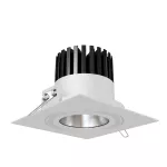 INTE LED SLM Food Warm White, L15, wpust stropowy 50W/3000lm/15D/925, biały sygnałowy (mat struktura) RAL 9003