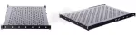 Półka 19'' 1U gł. 150 mm RAL 9005