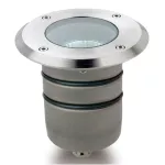 Underwater IP68 1M Aqua Recessed AISI 316 GU5.3 5W AISI 316 stainless steel 1474lm 55-9245-CA-37