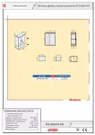 Obudowa poliestrowa - IP44/IP54, IK10, KS 66x60+KK daszek płaski