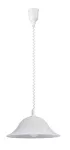 3904 Lampa wisząca Alabastro D41 E27/1x60W biała 230V, 50Hz