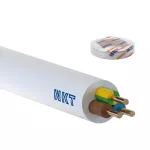 YDYżo 450/750 3x4 biały Kabel elektroenergetyczny, instalacyjny, wielożyłowy z izolacją PVC