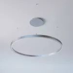 ALFREDO 1630/U wisząca DIRECT LED PHILIPS LV 109W/16794lm/3000K/TD/CAS, 230V, kolor srebra (gładki mat)
