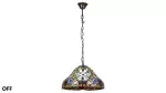 8086 Lampka wisząca Mirella E-27 2x60W 230V, 50Hz