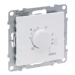 SUNO - Termostat pokojowy - zakres temperatury: 5 °C - 30 °C (+/- 0,5°C) - zasilanie: 230 V~ - 50/60 Hz, Biały, Legrand