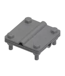 [OG] Złącze uniwersalne drut Ø8 / drut Ø8 80x80mm
