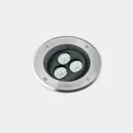 Recessed uplighting IP66-IP67 Gea Power LED Pro Ø185mm Efficiency LED 7W LED warm-white 2700K DALI-2 AISI 316 stainless steel 670lm AZ15-P6V8S1DUCA
