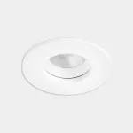 Downlight Play IP65 Round Fixed 14.3W LED warm-white 3000K CRI 92 34.2º PHASE CUT White IN IP20 / OUT IP65 1376lm AG16-13W9M2TS14