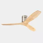 Fan Stem ø1370mm Without Light IP20 ON-OFF Satin nickel Light wood 30-8645-81-93