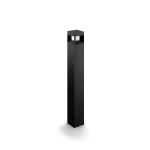 Parterre post black 1x8W 230V myGarden Lampa stojąca / Latarnia