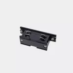 Black straight track connector 71-5224-60-00