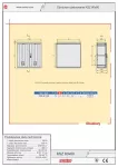 Obudowa poliestrowa - IP44/IP54, IK10, KSZ 80x60 daszek płaski