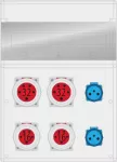 Rozdzielnica MAX BOX-16S 2x32/5, 2x16/5, 2x230V IP65 zabezp. 2xM.01-B32/3, 1xM.01-B16/3, 2xM.01-B16/1, 1xM.02-4/63/0,03 IP65