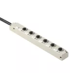 SAI-6-F 4P M12 L 10M Pasywny rozdzielacz czujnik / człon wykonawczy (z przewodem), nr.katalogowy 1265930000