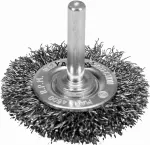 SZCZOTKA TARCZOWA Z TRZPIENIEM 50MM INOX