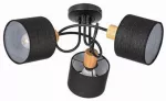 3246 Spot Miguel E14 3xMAX40W oak black