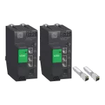 Modicon M580, Zestaw: 2x BMEH584040 + 2x 490NAC0100