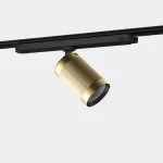 Spotlight Iris Trifasic Hoop 50º 14W LED warm-white 3000K CRI 92 67º DALI-2 Black/Gold/Transparent 1617lm AV21-12W9U3DSL9