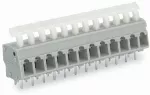 Złączka do płytek drukowanych przycisk 2,5 mm² RM 5/5,08 mm 2-bieg, jasnoszary 257-452/000-009/999-950