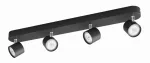 STAR bar/tube black 4x4.5W SELV Dim Oświetlenie punktowe