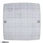 3888 Plafoniera Scottie 30x30, E27 60W chrom 230V, 50Hz