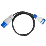 PS-CMP1M/44/1,5M/3X2,5/H05RR-F Adapter redukcja CAMPING Przejściówka 16A 3P 1X 230V EXTREM 3X2,5 H05RR-F  1,5 M IP44