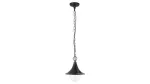 8246 Lampa wisząca ogr. Konstanz E27 100W, czarny 230V, 50Hz
