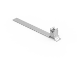 [NI V2A] Uchwyt pod dachówkę uniwersalny taśmowy niski 400mm