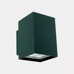 Wall fixture IP55 Afrodita Power Led Single Emission LED 13W LED warm-white 3000K ON-OFF Fir green 1136lm 05-E056-E3-CL