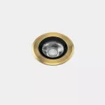 Recessed uplighting IP66-IP67 Max Medium Round Trim LED 4W LED neutral-white 4000K Gold PVD 286lm AI12-P4X9S1BBI7