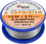 SPOIWO LUTOWNICZE Sn60Pb40 0,5/100