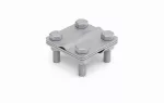 [OG] Złącze uniwersalne drut / pręt 57x57mm; fi8/fi8
