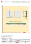 Obudowa poliestrowa - IP44/IP54, IK10, OS 80x50 daszek płaski