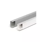 Kanał.PVC_P.(4/3)_M030420000; Z.pokr.bez.przedz; [2000 x 40x40]; -20°+60°C; UL.94.V-0; IP40; K.[K].Szary.RAL.7030; Ce