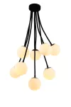 Lampa sufitowa OCTANS 8x40W czarny